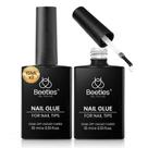 Gel Cola para Unhas Beetles 2x15 ml UV Transparente de Longa Duração Gel Cola para Unhas Beetles 2x15 ml UV Transparente de Longa Duração