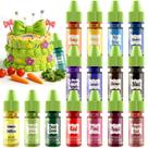 Gel Colorante Alimentício ERCorArt 16 Cores à Base de Plantas 6 ml