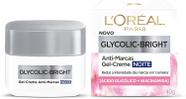 Gel-Creme Facial Anti-Marcas Noite L'oréal Paris Glycolic Bright 49g