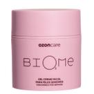 Gel creme facial peles sensiveis biome 50gr ozoncare vegano com ozonio e pos bioticos