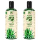 Gel de Aloe Vera Green Leaf Naturals - 2 Unidades de 480ml para a Pele