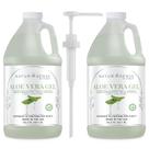 Gel de Aloe Vera NTRSNS Organic, pacote com 2 unidades, 3,8 L com bomba 99% pura