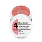Gel de Alongamento para Unhas - Linha Light - 15ml - Real Love Gel de Alongamento para Unhas - Linha Light - 15ml - Real Love