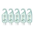 Gel de banho Avon Skin So Soft Original com óleo de jojoba, pacote com 5