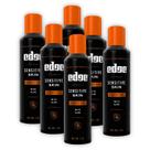 Gel de barbear Edge para pele sensível masculina 207 ml (pacote com 6)