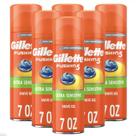 Gel de barbear Gillette Fusion5 Ultra Sensitive 207 ml (pacote com 6)