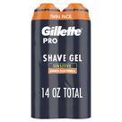Gel de Barbear Gillette PROGlide Sensitive 2 em 1 - 414ml - Para Homens