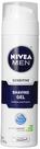 Gel de barbear Nivea Men Sensitive com vitamina E, lata de 200 ml