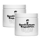 Gel de cabelo Gentlemen Republic Refined 473 ml, pacote com 2 unidades para homens