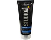 Gel de cabelo L'Oreal Studio Clean Strong Hold 400 ml, pacote com 2