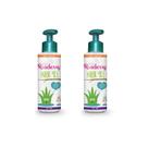 Gel de cabelo Little Roseberry Light Hold Organic Aloe, pacote com 2