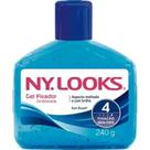 Gel De Cabelo Nylooks Azul 240g Fixação Máxima Sem Álcool