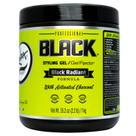 Gel de cabelo Rolda Black Extra Strong Hold 1L com carvão ativado