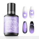 Gel de esmalte SAVILAND Plus Airbrush 20 ml roxo sem acetona