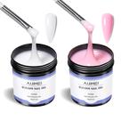 Gel de extensão de unhas Builder AIJIMEI 300g, gel de extensão de unhas, branco, rosa