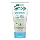 Gel de lavagem facial Simple Water Boost Micellar 150 ml (pacote com 3) Gel de lavagem facial Simple Water Boost Micellar 150 ml (pacote com 3)