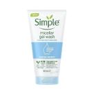 Gel de lavagem facial Simple Water Boost Micellar 150ml Sensitive Gel de lavagem facial Simple Water Boost Micellar 150ml Sensitive