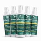 Gel de Massagem Corporal Alivepure Lizzsell 60g Alívio Muscular e Essências Naturais