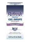 Gel de olhos Refresh Optive Gel Drops Lubrificante 10 ml para olhos secos