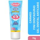 Gel Dental Carmed Fini Dentaduras 70g Com Flúor - Cimed Gel Dental Carmed Fini Dentaduras 70g Com Flúor - Cimed