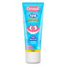 Gel Dental Carmed Fini Dentaduras Sabor Framboesa e Morango com Flúor e Anticárie 70g