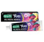 Gel Dental Infantil 50g Trolls GUM Sabor Chiclete