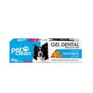 Gel Dental para Cães Pet Clean 90g Refrescante Tutti-frutti