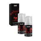 Gel Excitante Vibration Power Extra Forte Chiclete Morango 17ml Intt 2 un