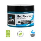 Gel Fixação Forte De Cabelo Aspecto Molhado 250g Siles