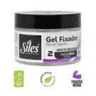 Gel Fixação Média De Cabelo Aspecto Molhado 250g Siles