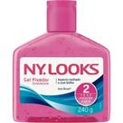 Gel Fixador De Cabelo Nylooks Rosa 240g Modelador Fixação Suave Sem Álcool