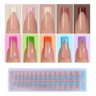 Gel francês Press On Nails Misssix XBASICTIPS 300 unidades e 15 tamanhos