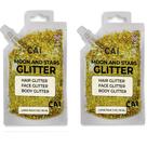 Gel Glitter CAI BEAUTY NYC Face Body Halloween Gold 90 ml