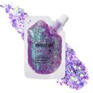 Gel holográfico Face Glitter Glitter Body Shimmer Makeup Illusion Purple