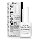 Gel IBD Building Gel Soft White 15ml para Extensão de Unhas