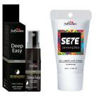 Gel lubrificante íntimo anestesico dessensibilizante conforta