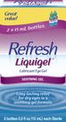 Gel lubrificante para os olhos Refresh Liquigel 2 frascos de 15 ml estéril