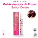 Gel Lubrificante Térmico Beijável Sabor Cereja 30 Ml Orale Ice Santo Cosméticos