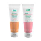 Gel Lubrificantes íntimo Deslizante Coconut e Morango KIT 2