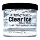 Gel modelador Ampro Pro Styl Clear Ice 946 ml vegano 32 onças