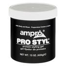 Gel modelador AmPro Pro Styl Clear Ice Protein Ultra Hold 450 ml