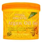 Gel modelador de óleo de argan Ampro Pro Styl hidrata e condiciona seus fios Fórmula vegana que não descama, sem álcool Cria uma fixação flexível e tocável para todas as texturas de cabelo 32 onças