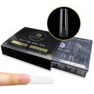 Gel Nail Tips UNA GELLA Soft Long Pre-File 240 Square XXL