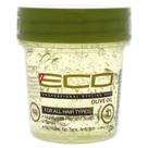 Gel para Cabello Eco Style Ecoco Aceite de Oliva 50 mL Aporta Brillo y Repara Puntas Abiertas