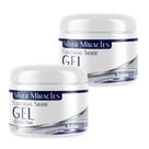 Gel para tratamento de feridas Silver Miracles Coloidal Silver 120mL x 2