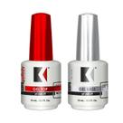 Gel para unhas KUPA GelFinity Soak Off Base e Top Coat 15 ml