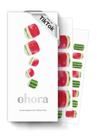 Gel Pedi Strips Sohora Fatia de melancia semi-curada