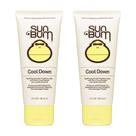 Gel pós-sol Sun Bum Cool Down, loção de aloe vera, 90 ml, pacote com 2