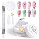 Gel Solid Builder GAOY 60g para unhas 3D Sculpting Clear