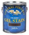 Gel Stain General Finishes Java, base de óleo de 1 galão